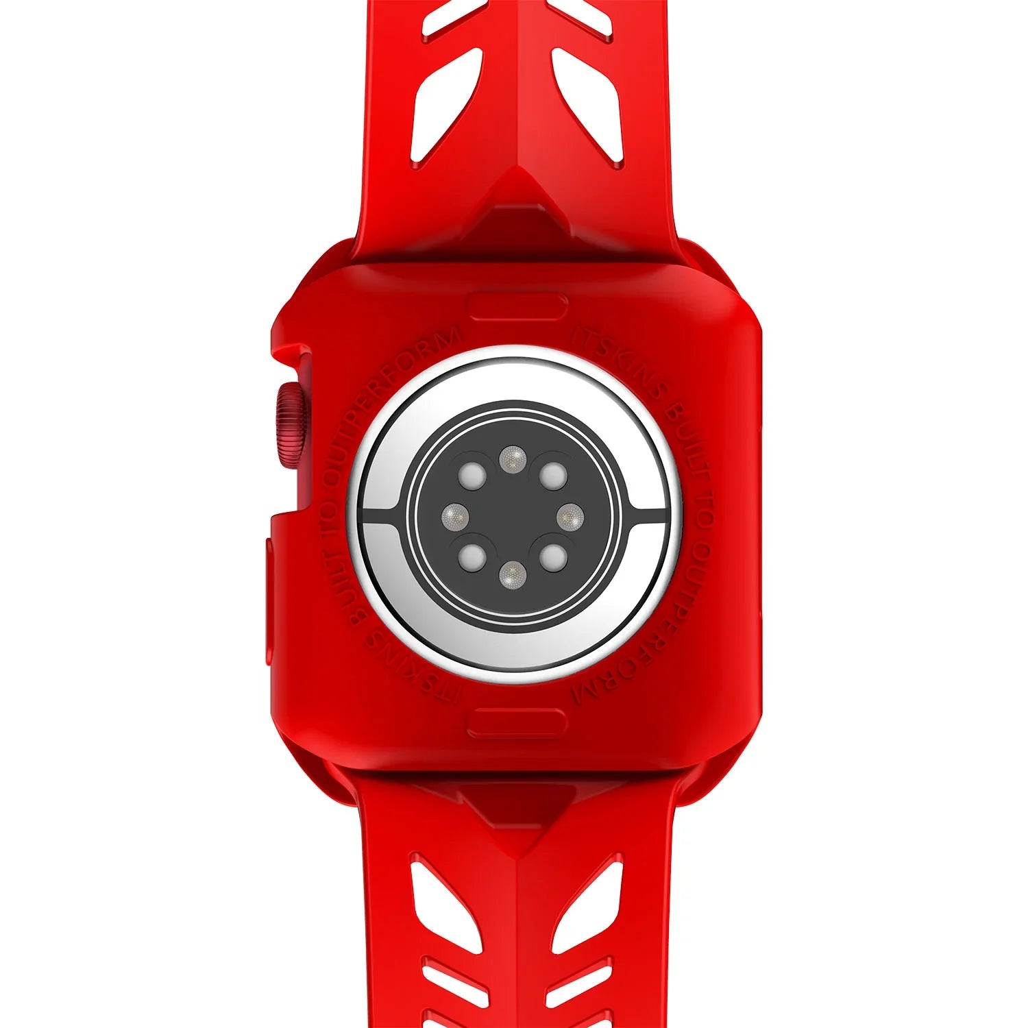 Itskins Watch 40/41 Mm Spectrum Combo Strap And Case - Red - Tashqila Itskins Watch 40/41 Mm Spectrum Combo Strap And Case - Red - Tashqila